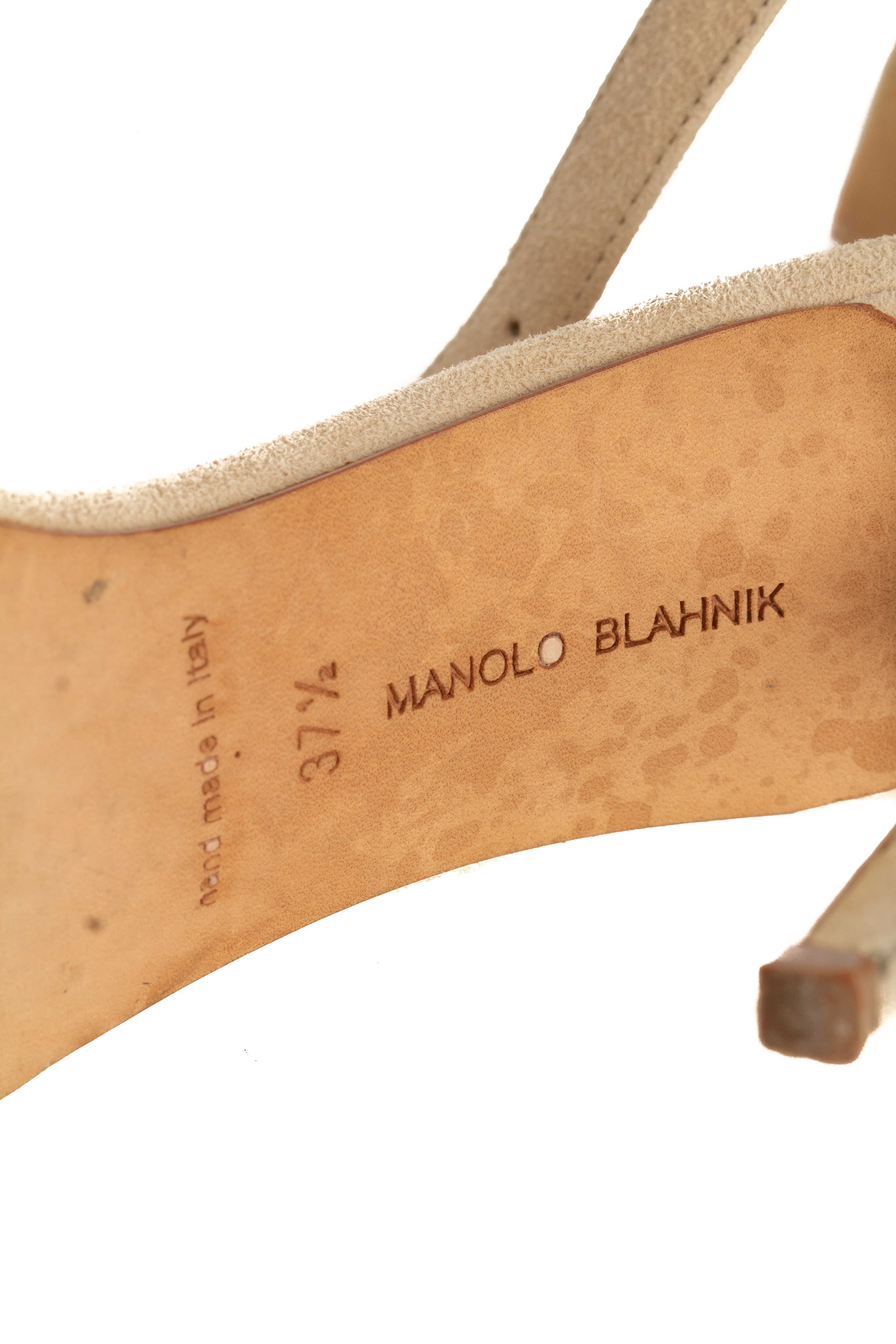 Manolo Blahnik, 7.5 USA